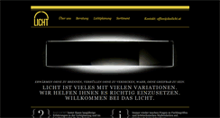 Desktop Screenshot of daslicht.at